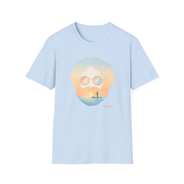 Grateful Dead - Beach Vibes Jerry Life is dead. T-Shirt - StealieShop